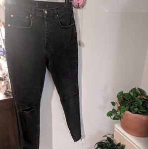 Free People high waisted jeans size 28